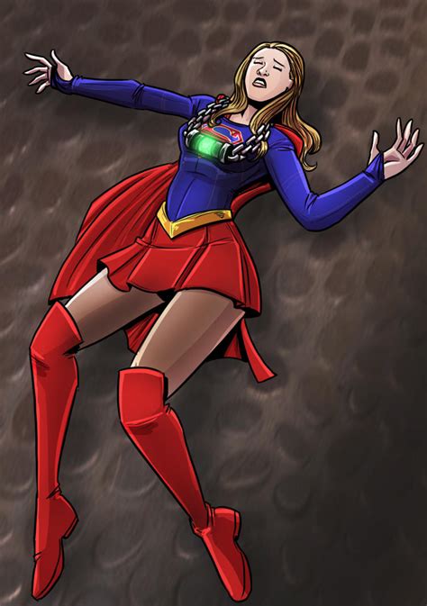 Supergirl Defeated By Night Glare On Deviantart