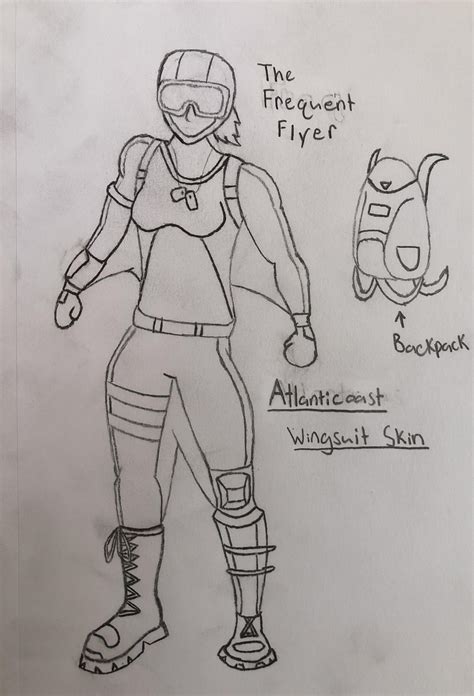 Fortnite Skins Line Art Aimbooster German