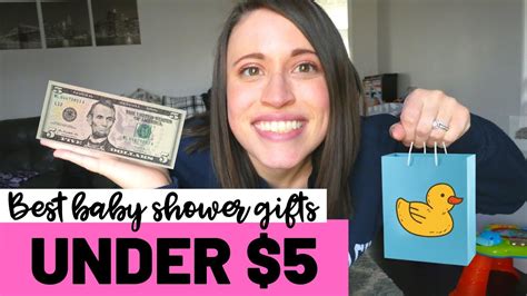 What gift would you choose? BEST BABY SHOWER GIFTS UNDER $5 I WHAT TO REGISTER FOR ...