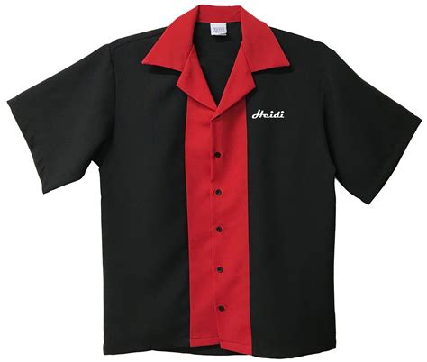 Custom Team Bowling Shirts With Custom Embroidery Free Shipping