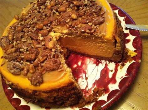 Southern Living Magazine Pumpkin Cheesecake With Pecanpraline Topping