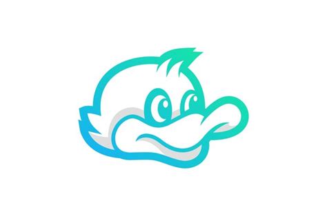 Premium Vector Duck Face Vector Template Logo Design