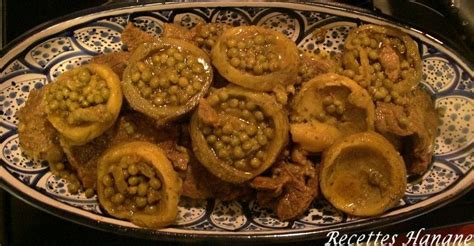 Tajine Boeuf Aux Fonds D Artichauts Et Petits Pois Recettes By Hanane Food Ragout Desserts