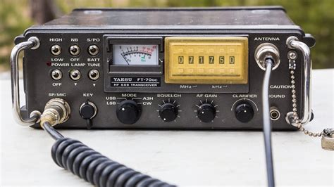 Радиостанция Yaesu Ft 70 Manpack 80 X годов Короткие волны