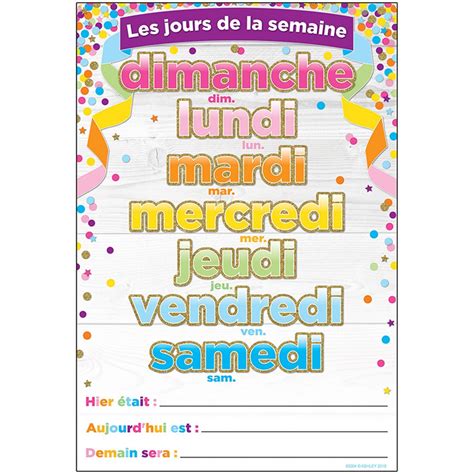 Smart Poly French Immersion Chart, 13