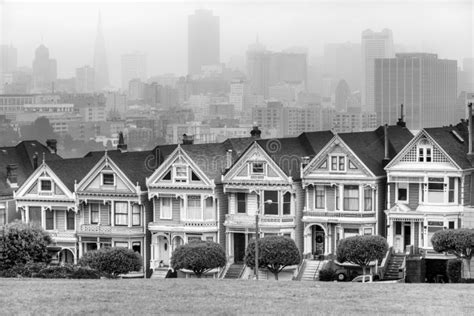 Painted Ladies Of San Francisco California Usa Stock Photo Image Of