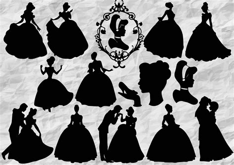 Cinderella Silhouette Svg Free 227 Svg Png Eps Dxf File