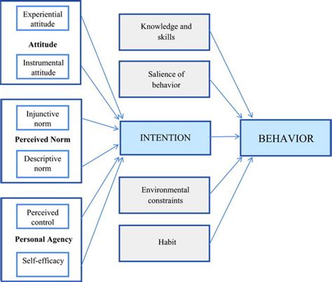 Schematic Representation Of The Integrated Behavior Model Adapted From Download Scientific