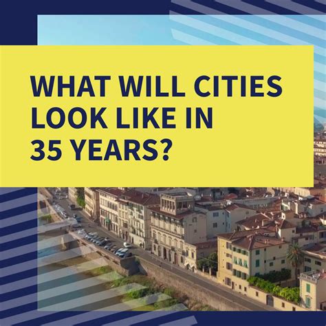 Cities In 35 Years Intro Square Template Visme