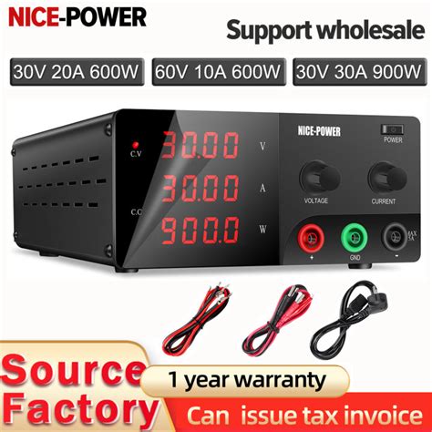 Dc Power Supply Variable 30v 30a 900w High Power Bench Power Supply
