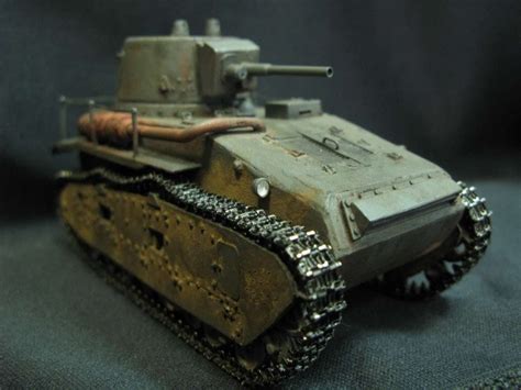 it's a thankless job | Someone built a 1:35 Leichttraktor model from...