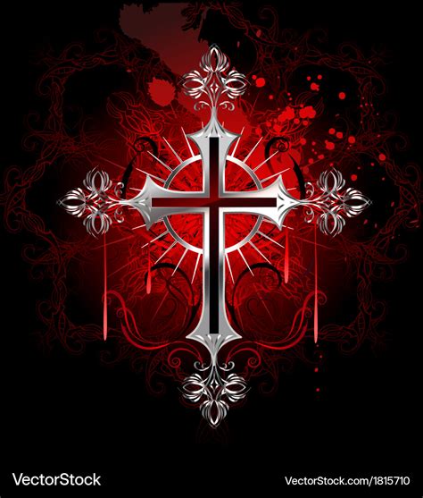 Gothic Cross Symbol