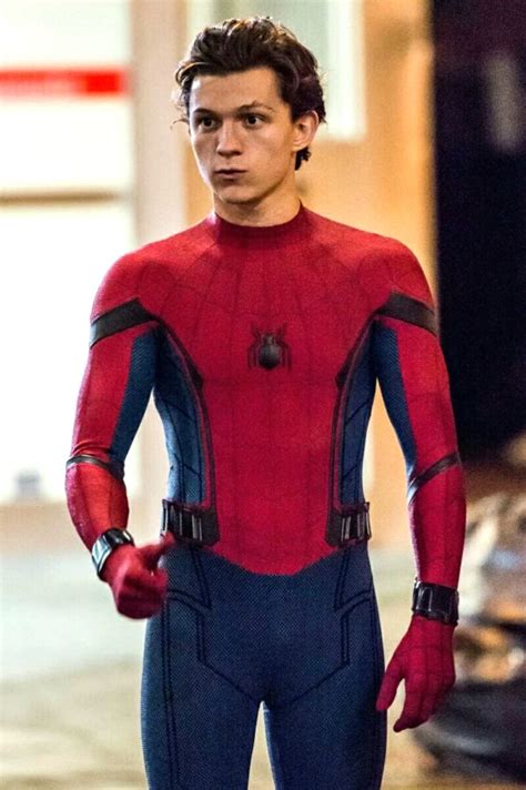No way home next month, marvel studios isn't wasting time moving on . Tom Holland Shirtless Photo Gallery -- with Spider Man Costume Pics