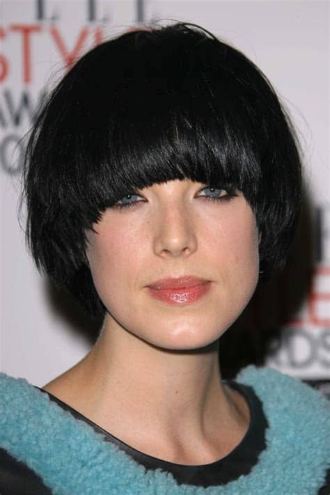 Black and white by barbararegister. Why you should consider getting a bowl cut this year