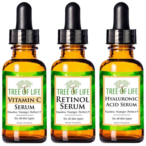 Buy Anti Aging Serum 3 Pack For Face C Serumretinol Serumhyaluronic