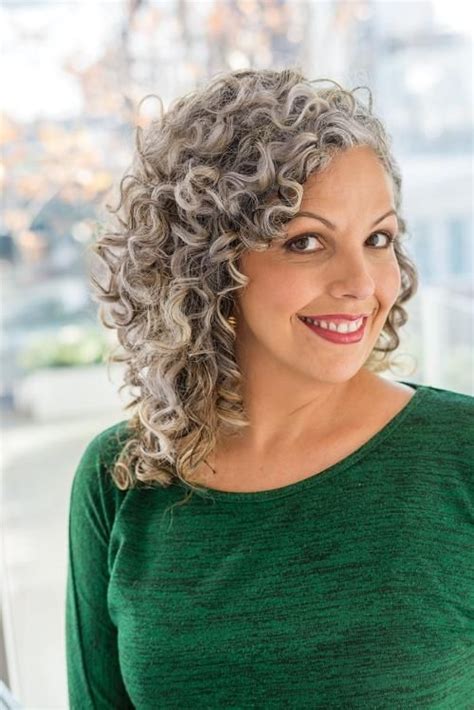 Going Gray Find Beauty In A Natural Look Grey Curly Hair Gorgeous