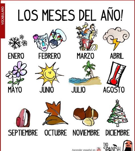 Los Meses Y Las Estaciones Del Año