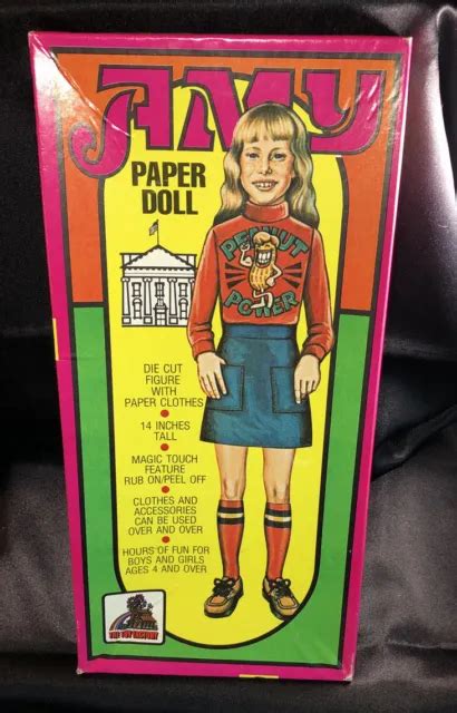 Vintage Amy Carter Paper Doll Set The Toy Factory 1970s Jimmy Carter 1800 Picclick