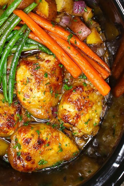 The Top 15 Ideas About Crockpot Boneless Chicken Thighs How To Make