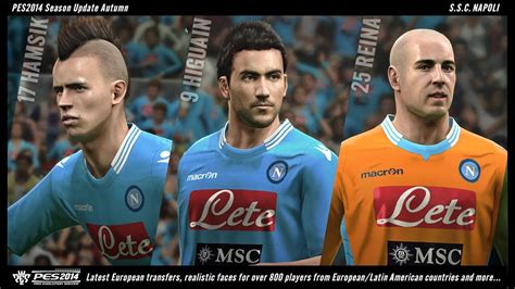 Konami Release Pes 2014 Data Pack 2 Details Add Realstic Faces For