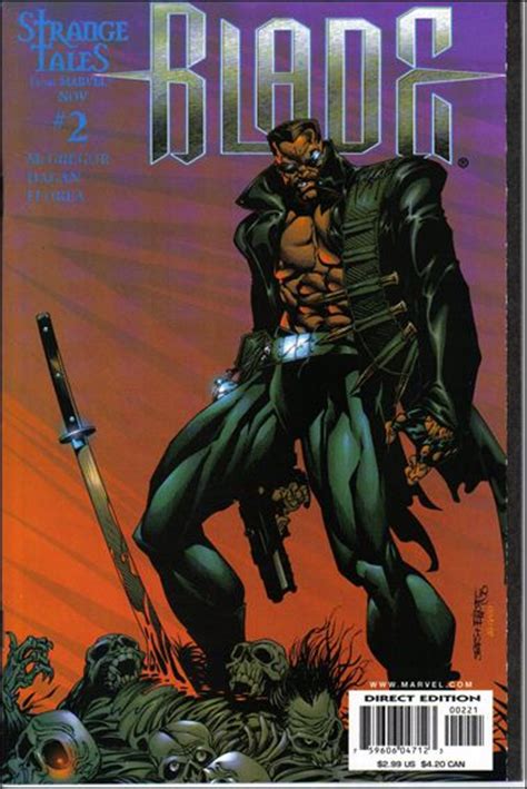 Blade 2 B Nov 1998 Comic Book By Marvel
