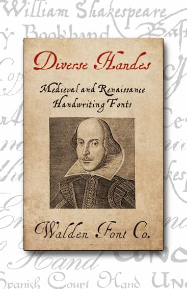 Fonts of this category «handwritten fonts». Renaissance William Shakespeare Type Handwriting Fonts at ...