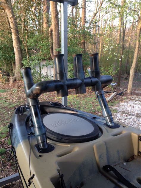 Maybe you would like to learn more about one of these? DIY Kayak Rod Holder 2 | Kayak fishing rod holder, Kayak ...