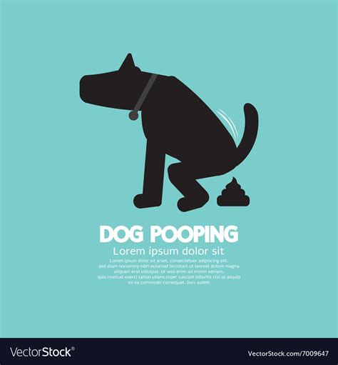 Black Symbol Dog Poop Royalty Free Vector Image