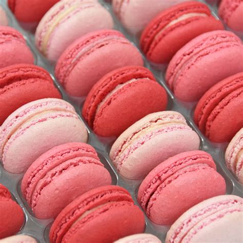 Pink Macaron Selection By Mademoiselle Macaron | notonthehighstreet.com