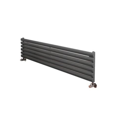 Revive Anthracite Horizontal Single Panel Designer Radiator 14 X