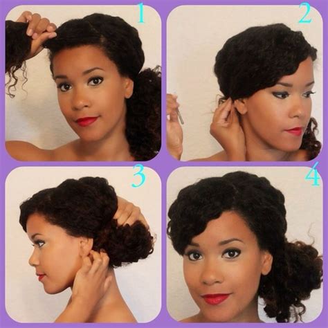 Your hair will be shaped along the sides of your head to show off the look to perfect effect from various angles and it also enhances your brow line! Triple-Treat, Getting the Best Up-Dos From A twist Out ...