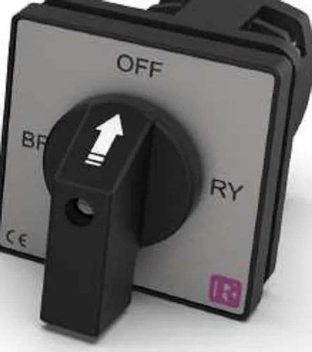 Rishabh 3 Pole 2 Way Selector Switch For Panel At Rs 250pack In