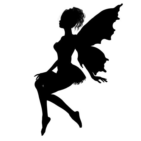 Paper Wall Decal Sticker Fairy Sillhouette Png Download 10001000