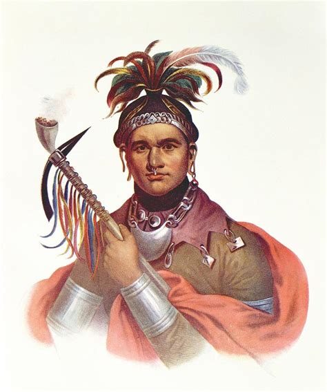 Ki On Twog Ky Or Complanter A Seneca Chief 1796 Illustration From
