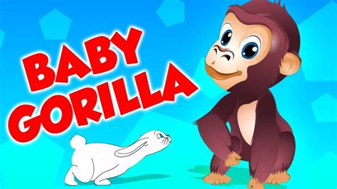 Baby Gorilla Song Kids Nursery Rhymes Music For Babies Youtube