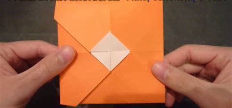 How To Make A Square Origami Envelope That Opens In The Center Origami