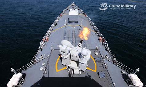 Type 052d Destroyer Kaifeng Enters Pla Naval Service Celebrates Cpc