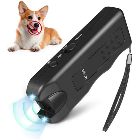Handheld Dog Repellent Ultrasonic Infrared Bark Stopper Dog Training
