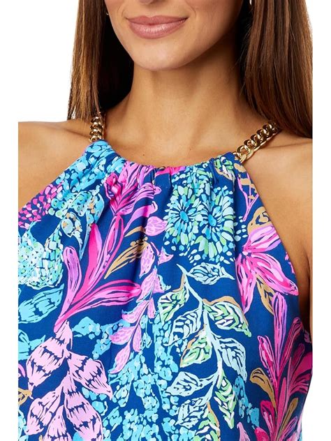 Lilly Pulitzer Brewster Dress Multi More Lovers Coral Free Shipping