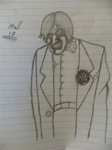 My Joker Drawing By Kitsunenairu On Deviantart