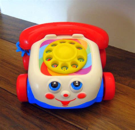 Fisherprice Phone Vintage Toyfisherprice Dial Telephonetoy Phone