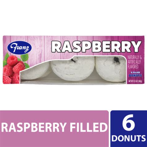 Franz® Powdered Raspberry Filled Donuts 6 Ct 135 Oz Kroger