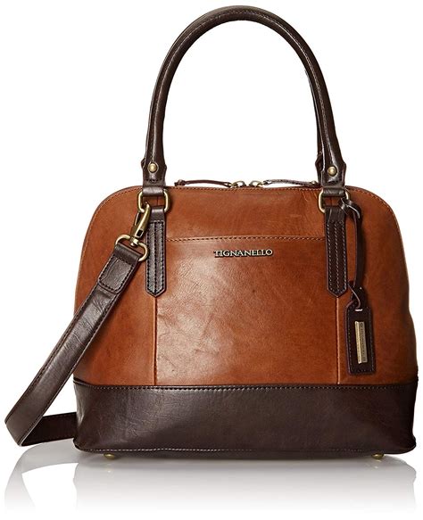 Tignanello Vintage Leather Accordian Satchel Shoulder Bag You Can Get