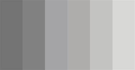 Silver Shades Color Scheme Gray