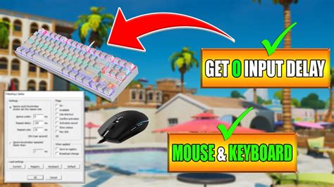 How To Get 0 Input Delay On Mouse And Keyboard On Pc Reduce Input Lag