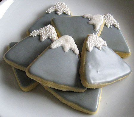 Shop today to find cake pans at incredible prices. Mountain Cookies | Baby shower cookies, Baby shower cakes ...