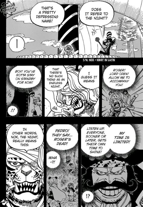 One Piece Chapter 878 Raw Anime