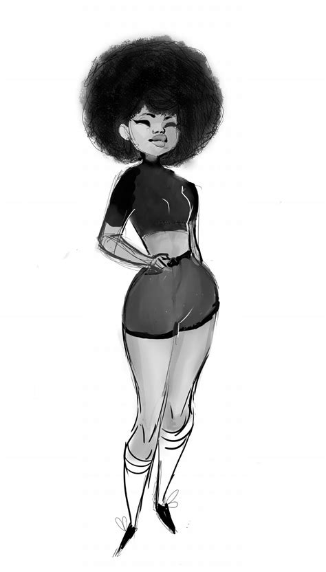 Https://techalive.net/draw/how To Draw A Black Girl Full Body