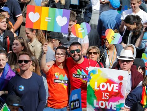Australian Same Sex Marriage Rally Draws Record Crowd Ahead Of Historic Vote Huffpost