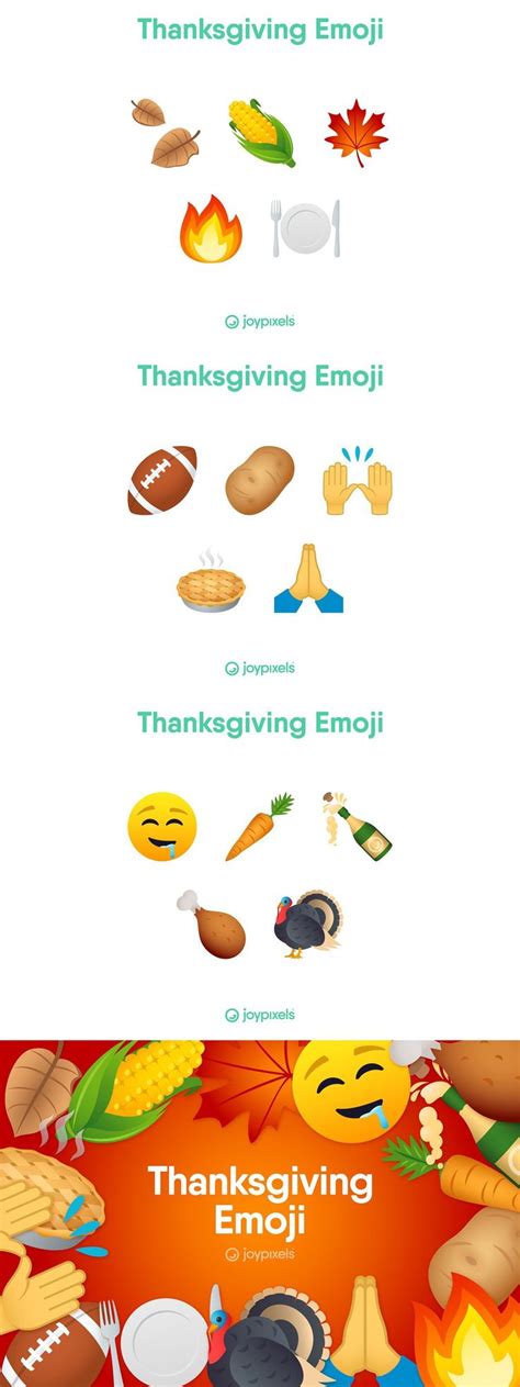 Joypixels Thanksgiving Emoji Icons Thanksgiving Icon Emoji Thanksgiving